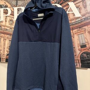 PGA Tour Blue Half-Zip Pullover